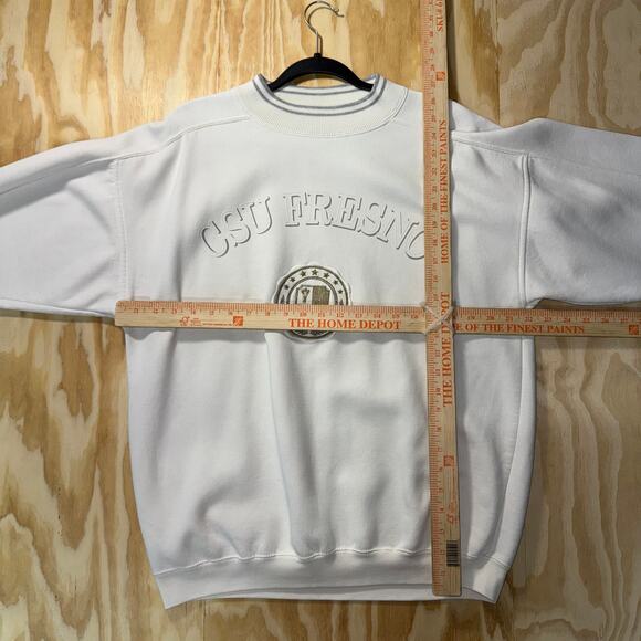 Vintage Y2K CSUF Fresno state university 1990s sweatshirt - Picture 4 of 4